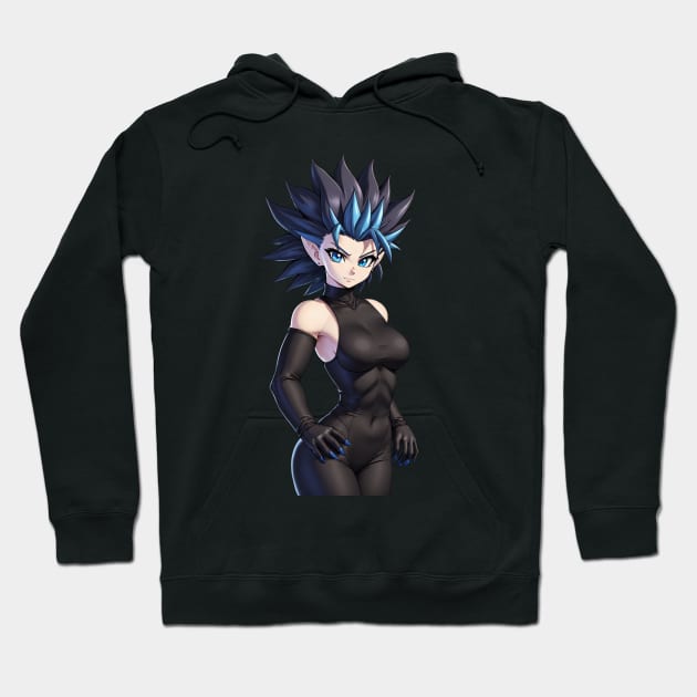 Elven Super Saiyan Hoodie by VoidXedis